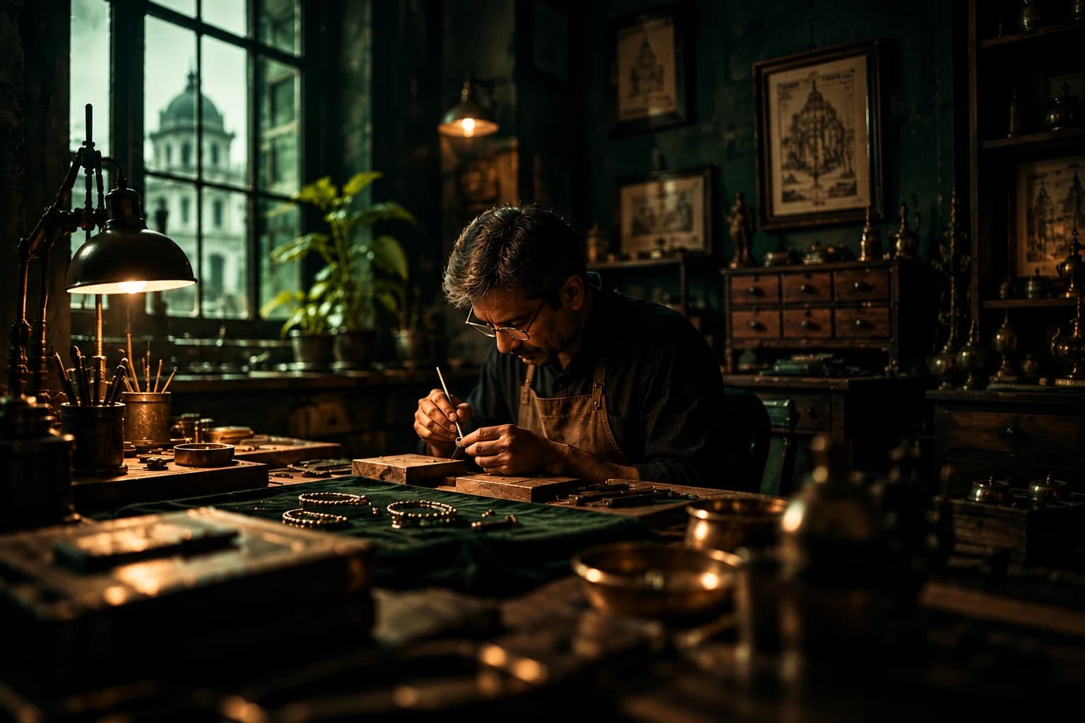 Alligator Jewels Master Craftsman Studio in Kolkata