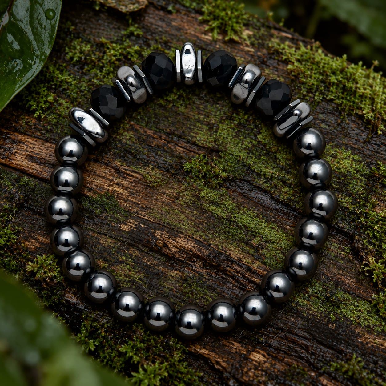 Product image of The Swamp King - Black Onyx & Hematite